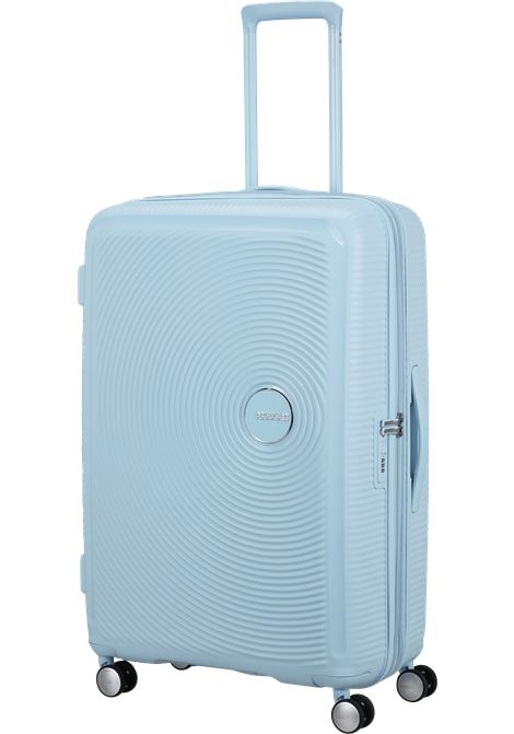 SoundBox 77cm Valigia da stiva L AMERICAN TOURISTER | SOUNDBOX 77/28PASTEL BLUE
